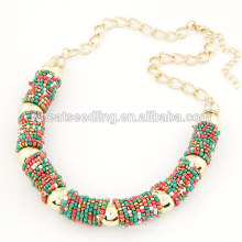 Factory Directly Wholesale small Order American Style Fashion Necklace 2014 Latest Design Statement Necklace Fashion Jewelry